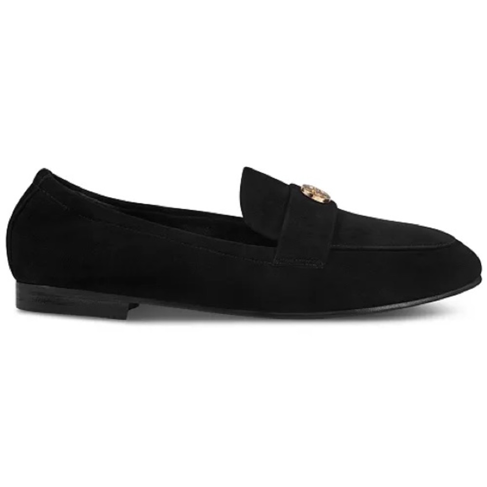 Giani Bernini Trinaa Ruched Slip-On Loafer Flats Women’s Black Suede Sz8M - Picture 5 of 12